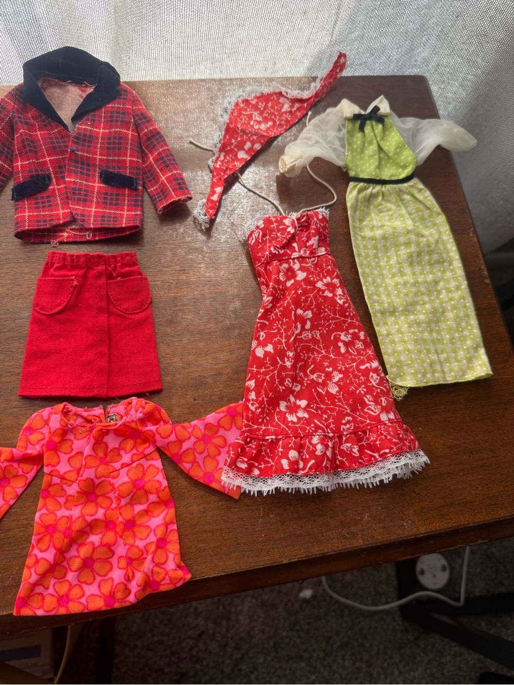 Vintage Barbie clothes lot of 6